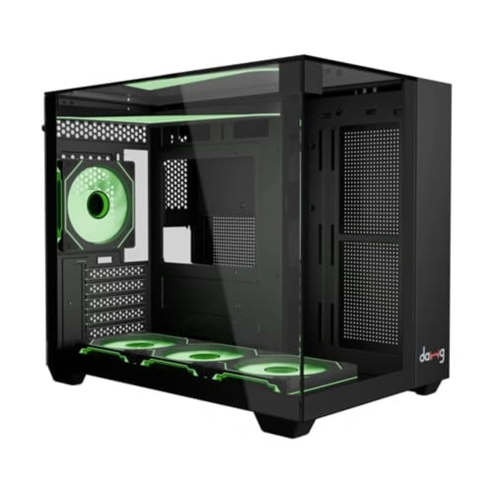 DAWG Y 740 ARGB MATX Mini Tower Cabinet ( Black ) – TechCure India