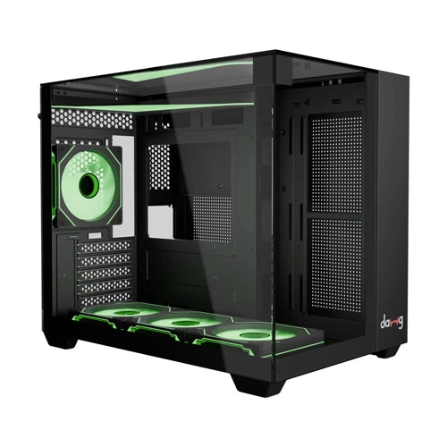 Dawg Y 740 Cube ARGB M-ATX Mini Tower Case – TechCure India
