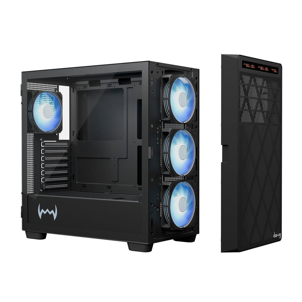 DAWG Y 804 ARGB ATX Mid Tower Cabinet ( Black ) - image 10