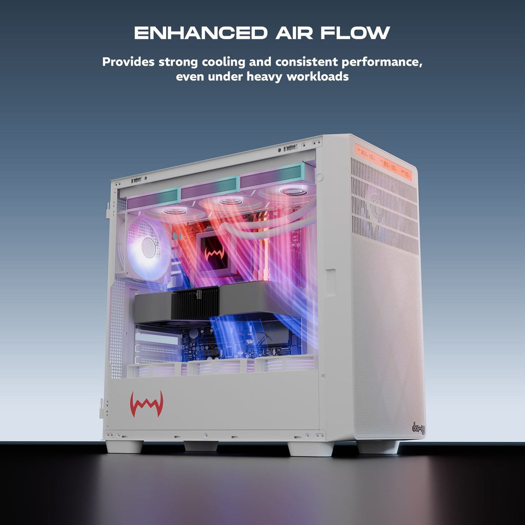 DAWG Y 804 ARGB ATX Mid Tower Cabinet ( Black ) - image 3
