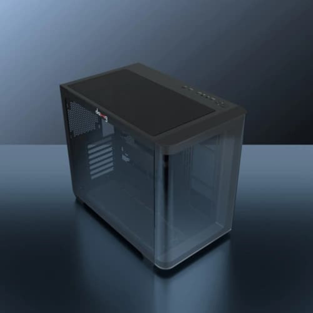 DAWG Y 820 ARGB ATX Mid Tower Cabinet (Black) – photo 4 – TechCure India