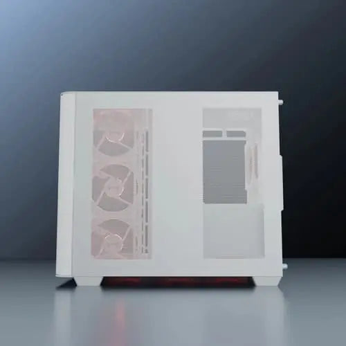 Dawg Y 820 ARGB ATX Mid Tower White Cabinet (Y820-ARGB-WHITE) – TechCure India