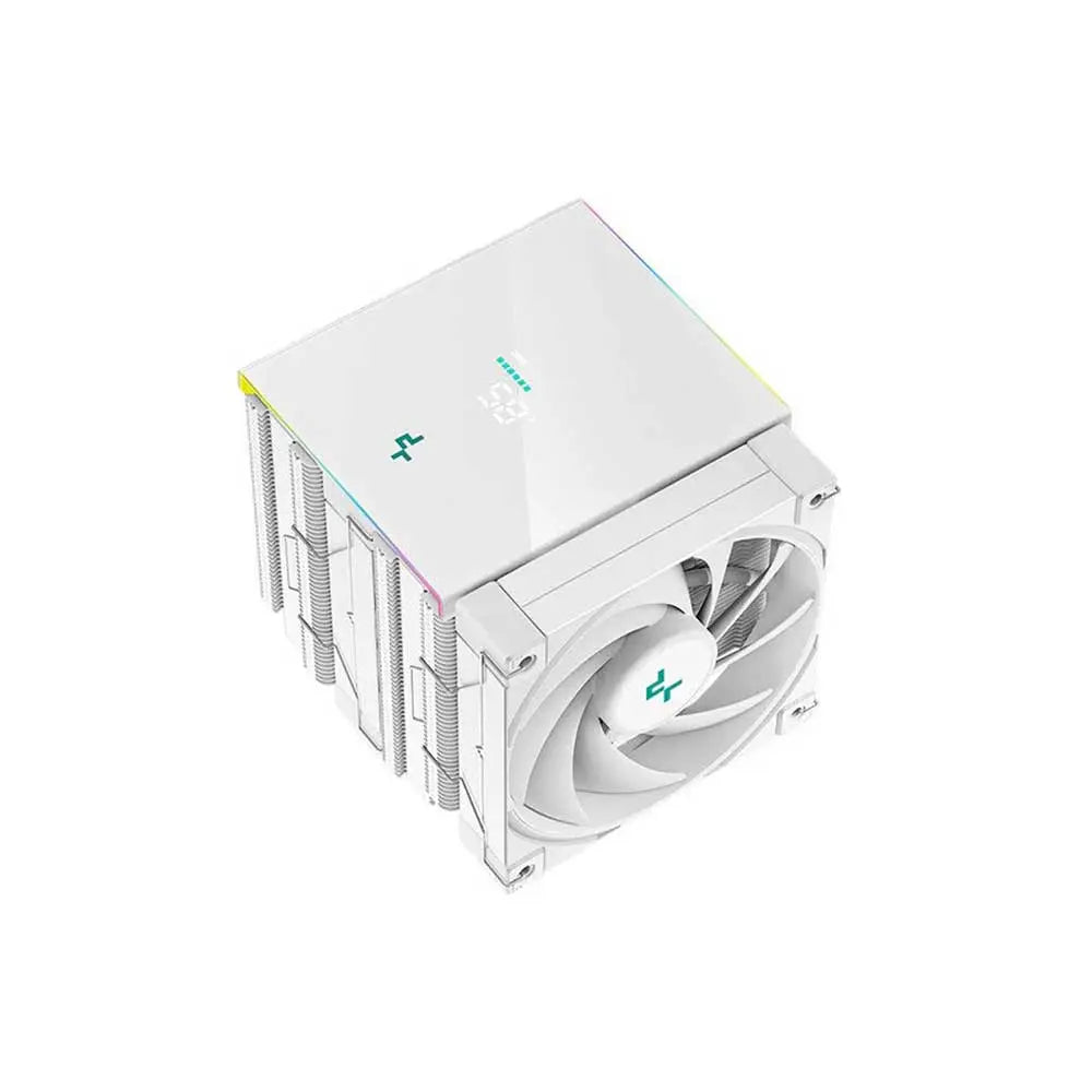 Deepcool AK620 Digital Wh 120mm Dual Tower Cpu Air Cooler (R-AK620-WHADMN-G) – TechCure India