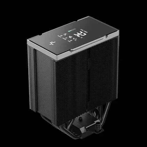 DeepCool AK700 Digital NYX Black CPU Air Cooler, Digital Display, 7 Heat Pipes – TechCure India