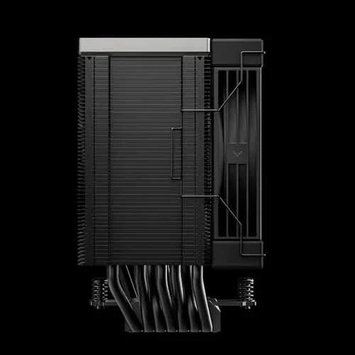 DeepCool AK700 Digital NYX Black CPU Air Cooler, Digital Display, 7 Heat Pipes – TechCure India