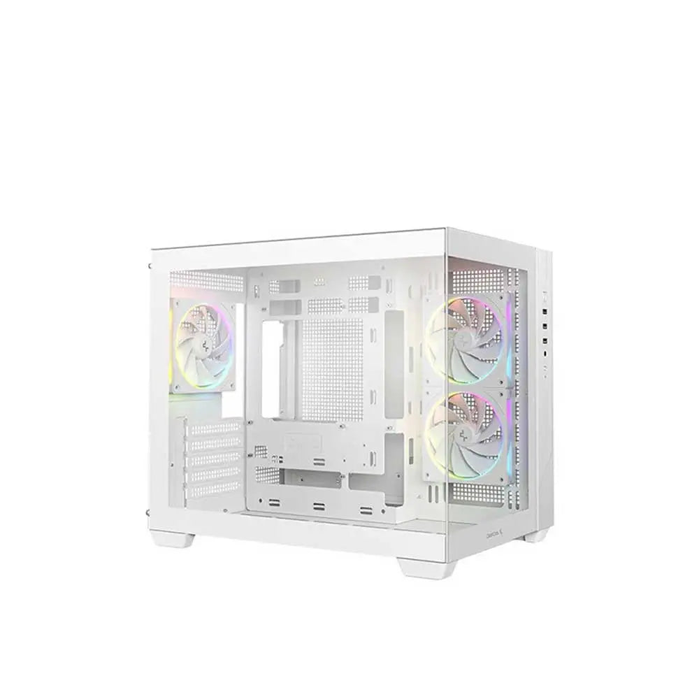 Deepcool CG330 3F Micro ATX Mid Tower Cabinet White (R-CG330-WHNGM3-G) – TechCure India