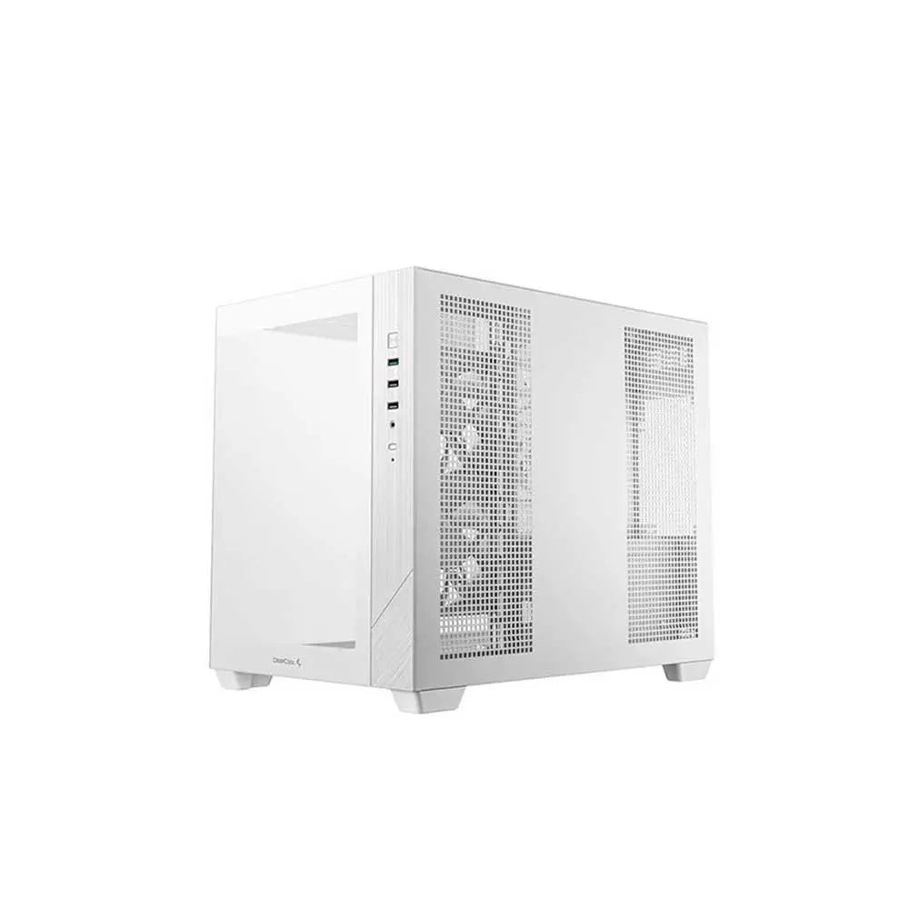 Deepcool CG330 3F Micro ATX Mid Tower Cabinet White (R-CG330-WHNGM3-G) – TechCure India