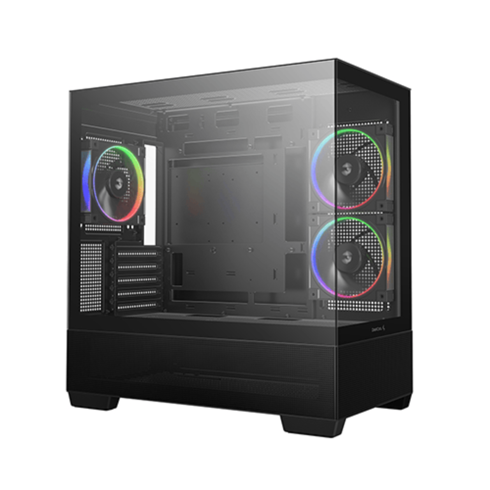DEEPCOOL CG380 3F ARGB MATX Mid Tower Cabinet ( Black ) – photo 2 – TechCure India