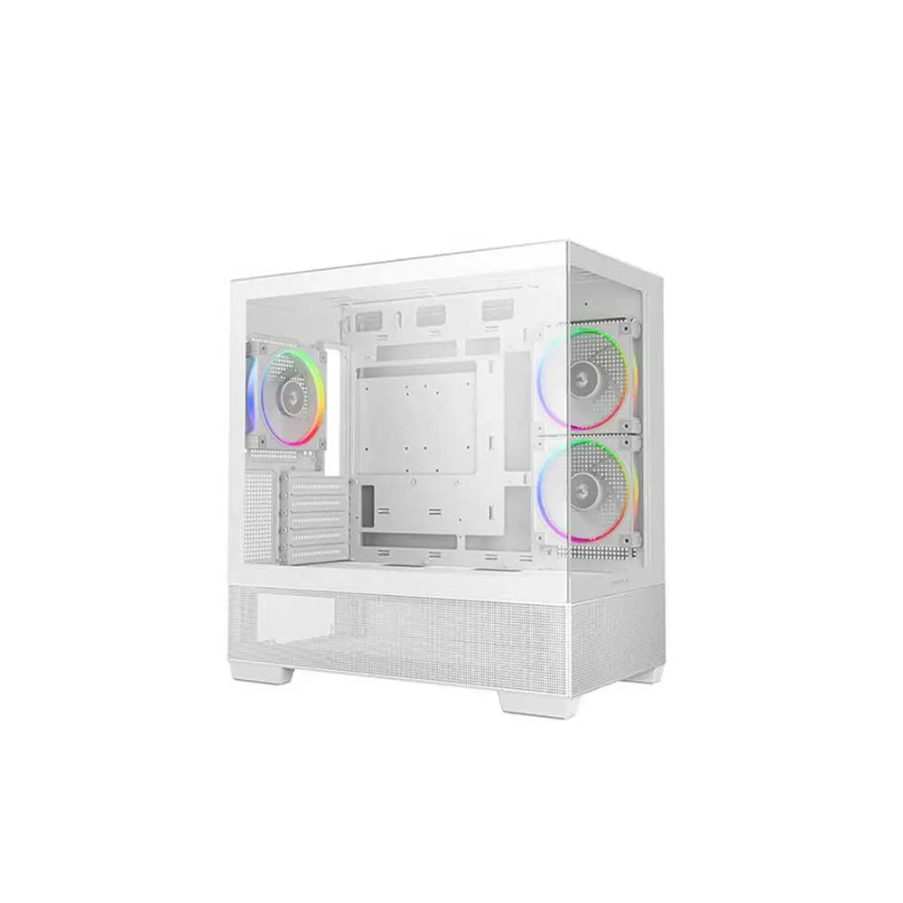 Deepcool CG380 3F Micro ATX Mid Tower Cabinet White (R-CG380-WHAGM3-G) – TechCure India