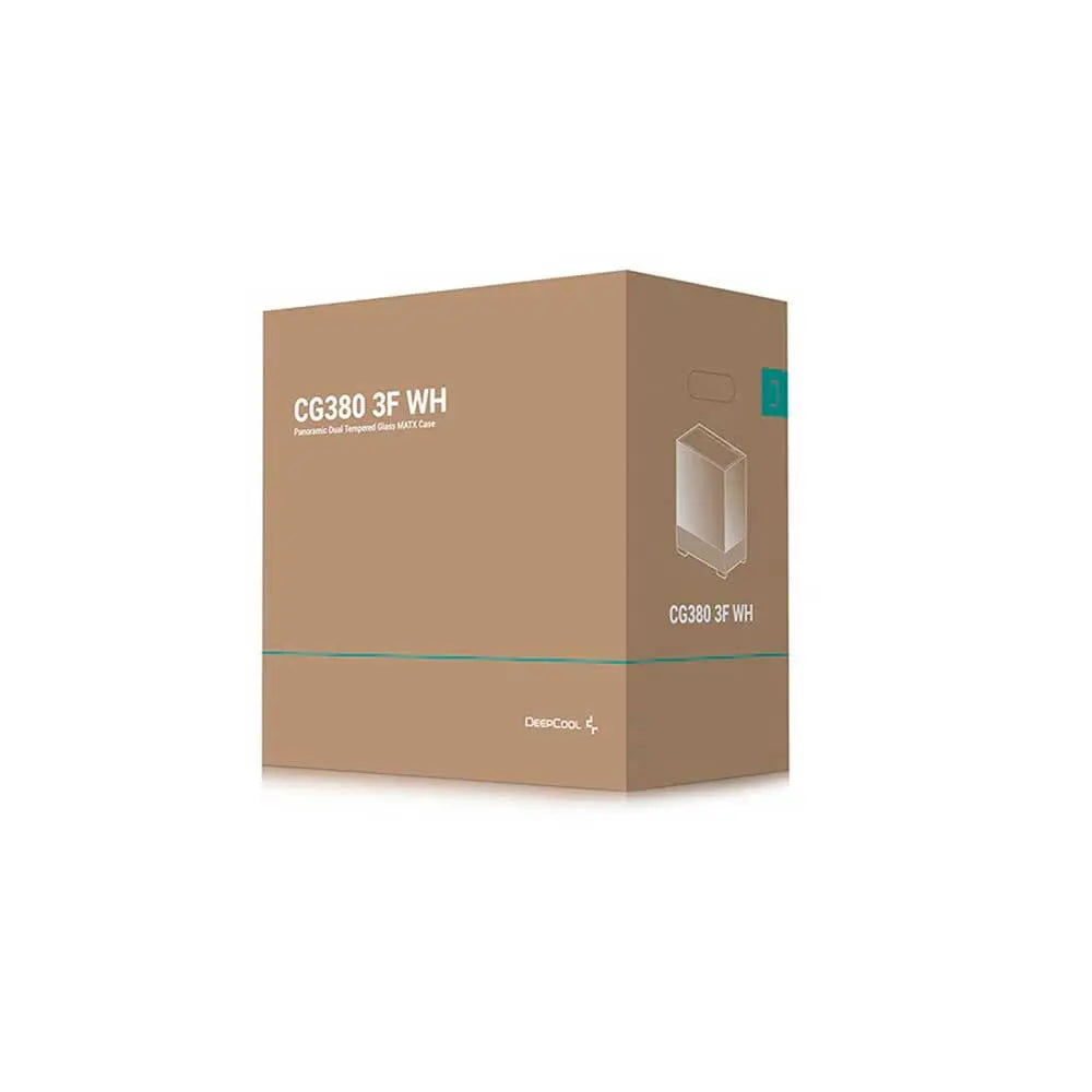 Deepcool CG380 3F Micro ATX Mid Tower Cabinet White (R-CG380-WHAGM3-G) – TechCure India