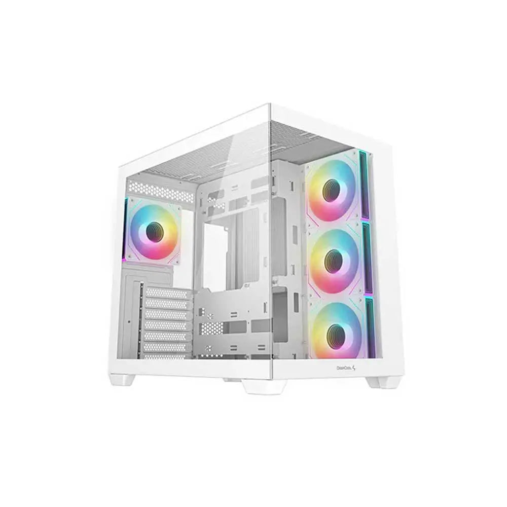 Deepcool CG530 4F WH ATX Mid Tower Cabinet White (R-CG530-WHADA4-G-1) – TechCure India