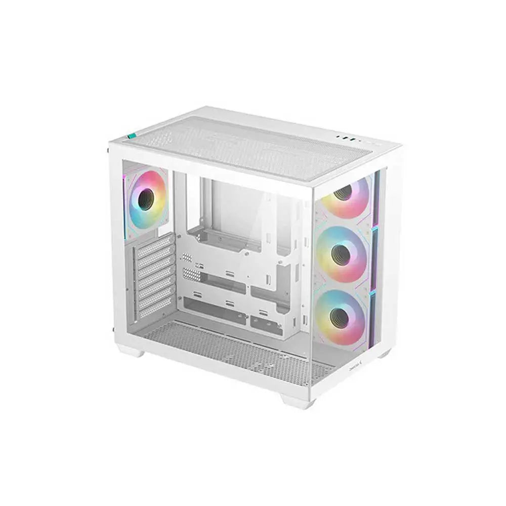 Deepcool CG530 4F WH ATX Mid Tower Cabinet White (R-CG530-WHADA4-G-1) – TechCure India