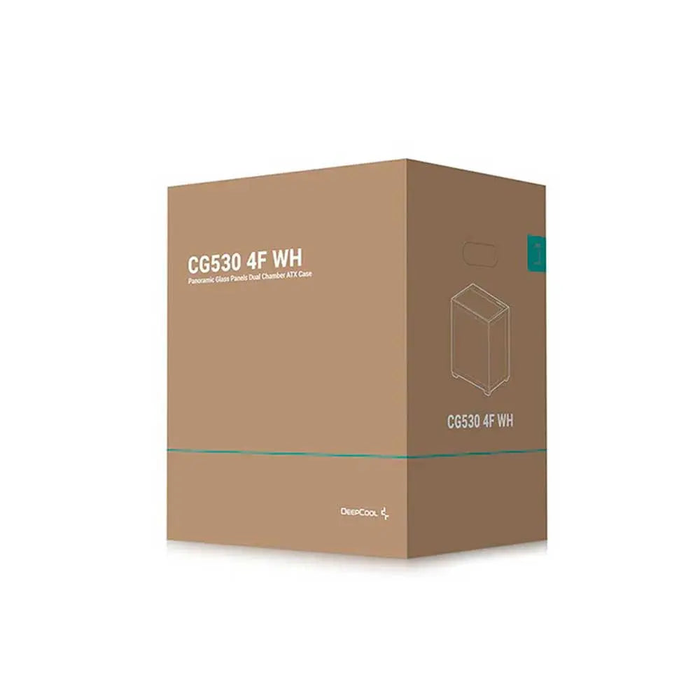 Deepcool CG530 4F WH ATX Mid Tower Cabinet White (R-CG530-WHADA4-G-1) – TechCure India