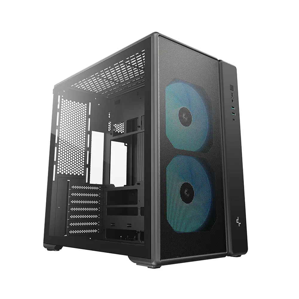 DeepCool CG590 MESH 2F ATX Mid Tower Cabinet – TechCure India