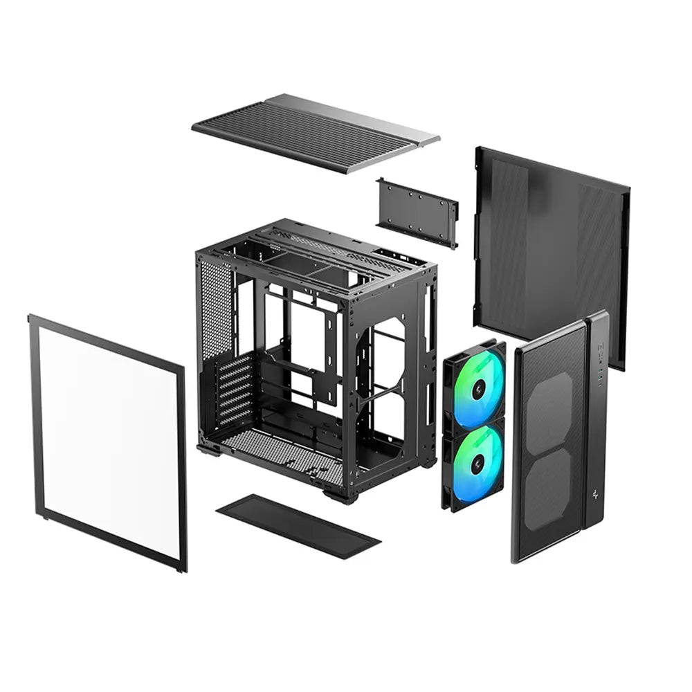 DeepCool CG590 MESH 2F ATX Mid Tower Cabinet – TechCure India