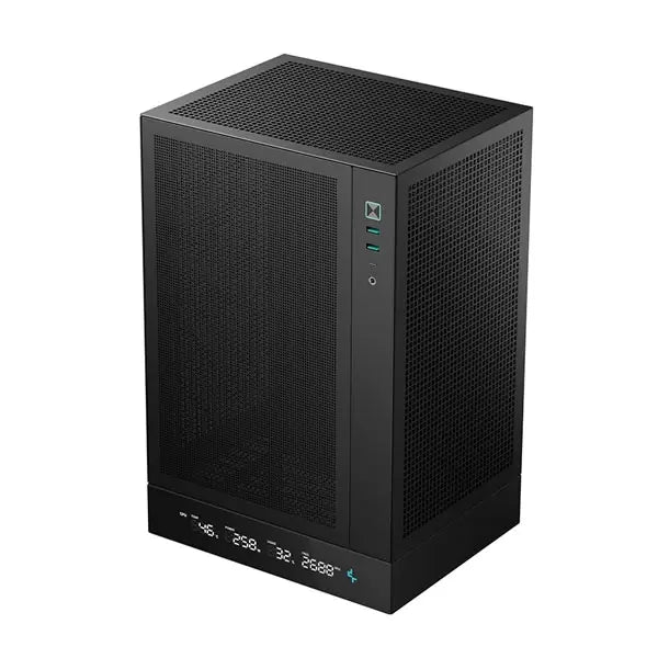 DeepCool CH170 Digital Black Mini Tower Cabinet (R-CH170-BKNPI0D-G-1) – TechCure India