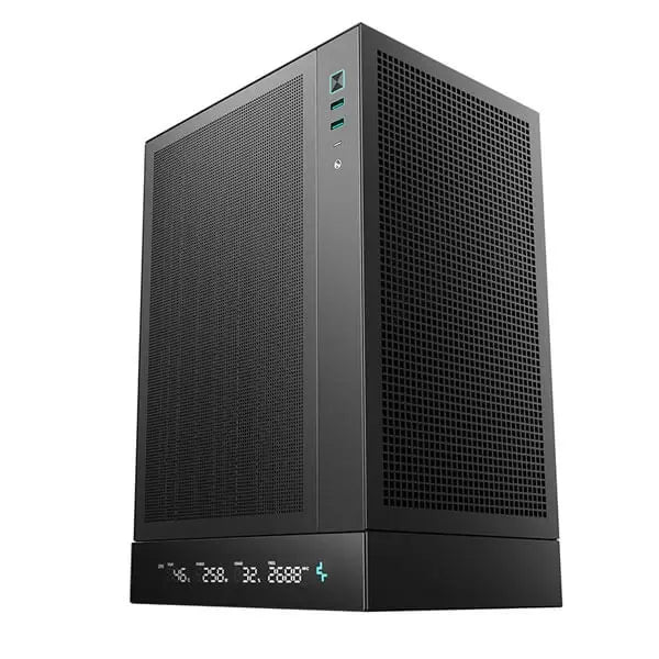 DeepCool CH170 Digital Black Mini Tower Cabinet (R-CH170-BKNPI0D-G-1) – TechCure India