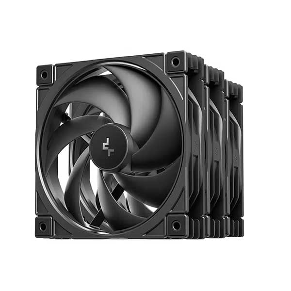 Deepcool FD12 V2 3IN1 Case Fan (Black) – Model R-FD12V2-BKNPN3-G – TechCure India