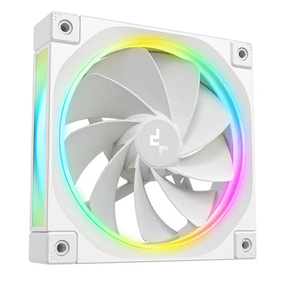 DEEPCOOL FL12R 3 in 1 ARGB Cabinet Fan ( White ) ( Triple Pack ) – photo 2 – TechCure India
