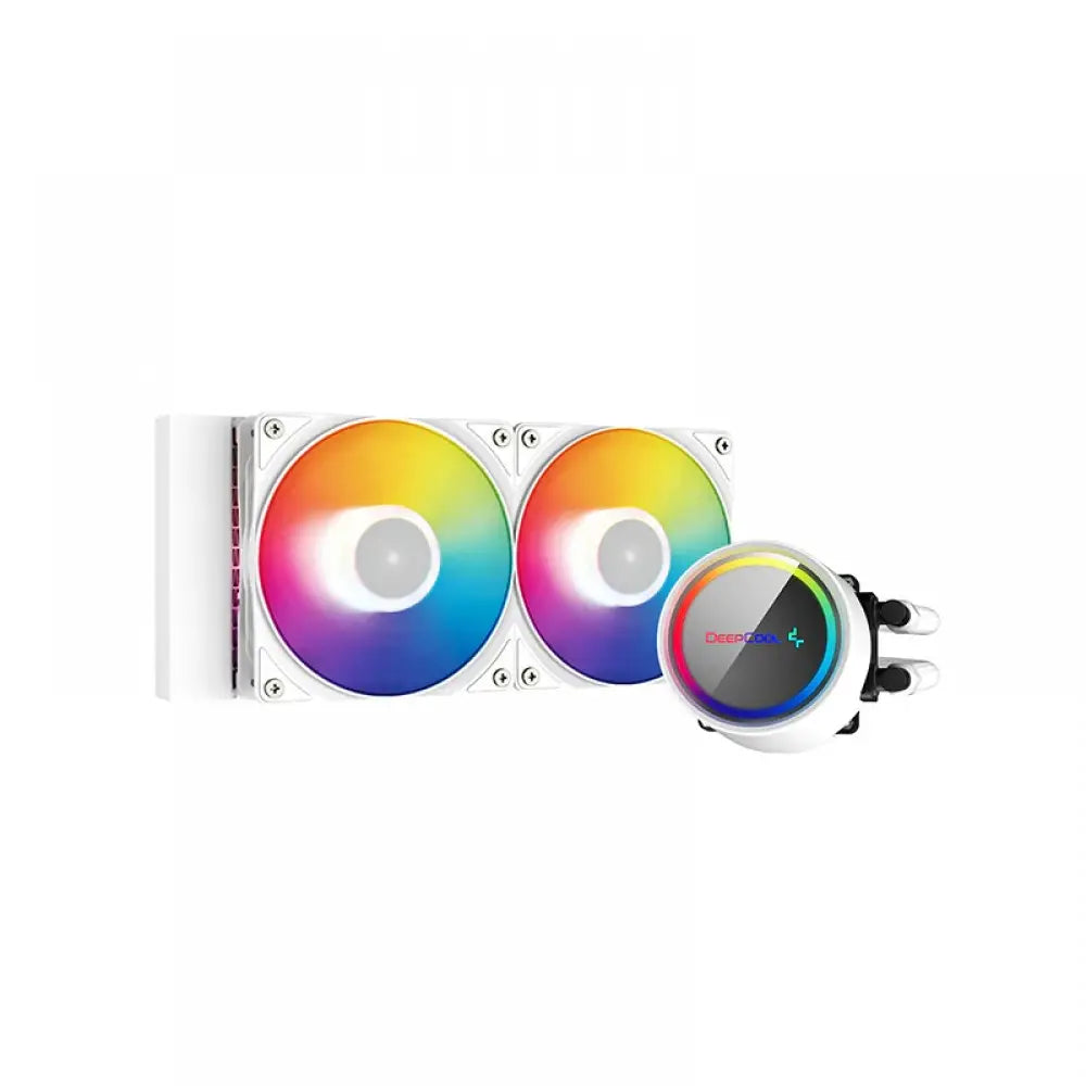 Deepcool Gammaxx L240 A-Rgb White Cpu Cooler (DP-H12CF-GL240-ARGB-WH) – TechCure India