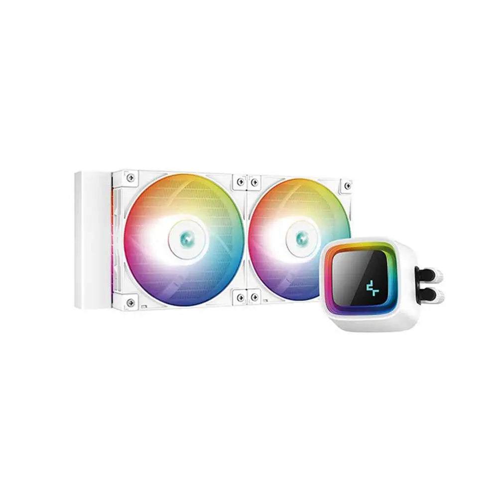 Deepcool Infinity Ls520 Wh Premium Argb 240mm Cpu Liquid Cooler (White) (R-LS520-WHAMNT-G-1) – TechCure India