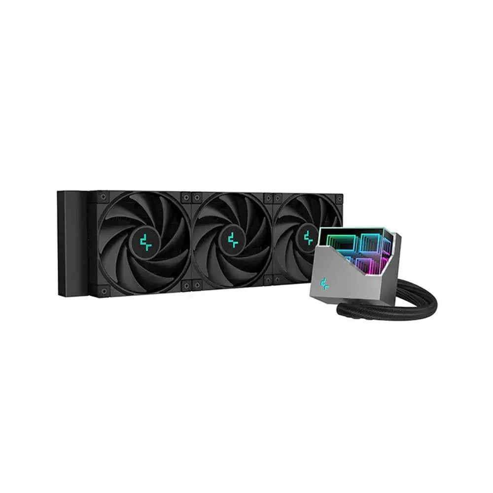 Deepcool Infinity LT720 ARGB 360mm Cpu Liquid Cooler Black (R-LT720-BKAMNF-G-1) – TechCure India