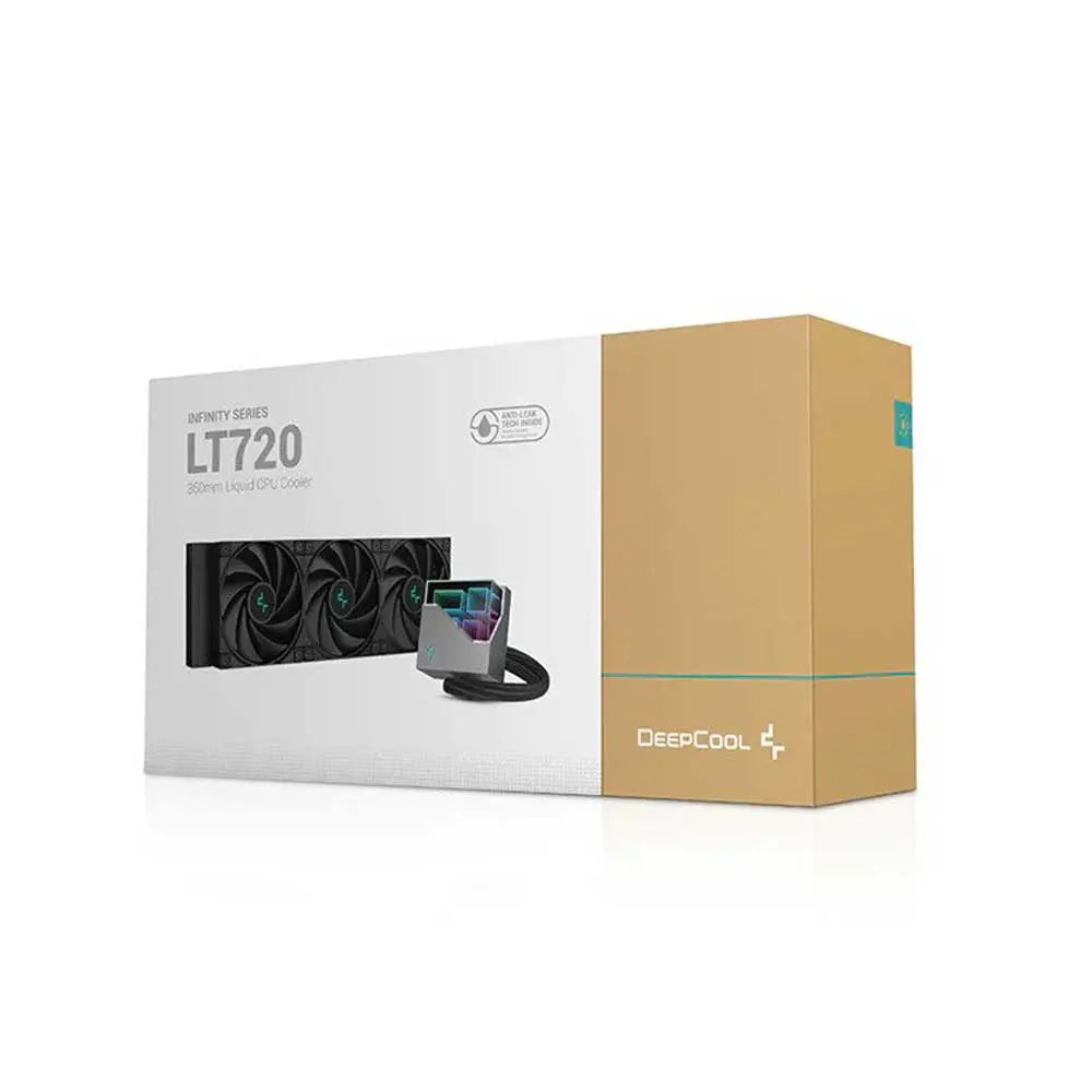 Deepcool Infinity LT720 ARGB 360mm Cpu Liquid Cooler Black (R-LT720-BKAMNF-G-1) – TechCure India