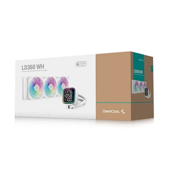 DEEPCOOL LD360 ARGB Liquid Cooler ( White ) – photo 2 – TechCure India