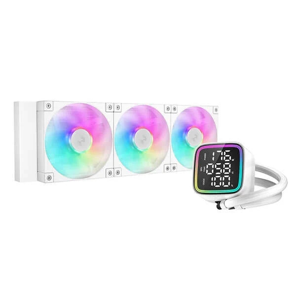 DEEPCOOL LD360 ARGB Liquid Cooler ( White ) – TechCure India