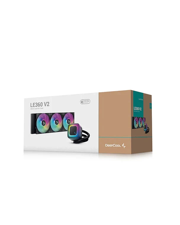 DEEPCOOL LIQUID COOLER LE360 V2 ARGB BLACK – TechCure India