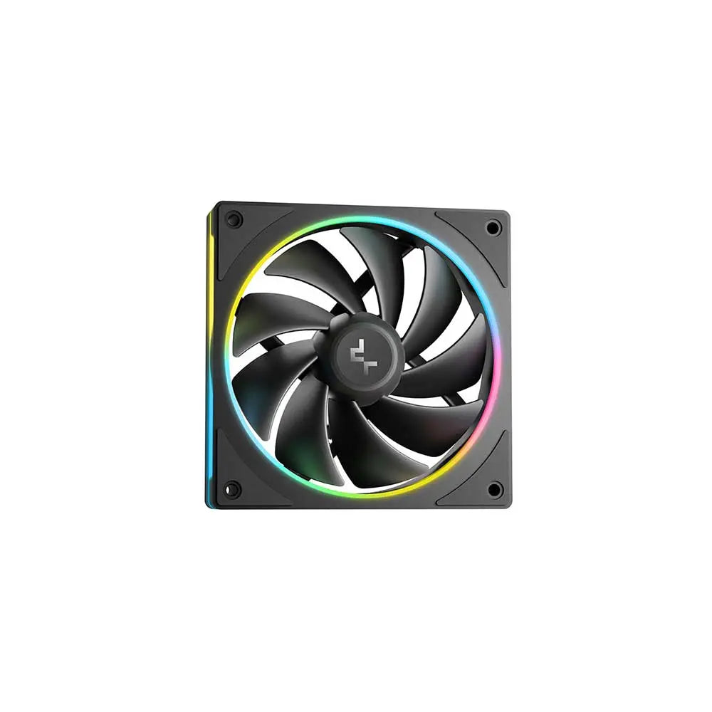Deepcool LM360 360mm CPU Liquid Cooler with LCD Display Black (R-LM360-BKDMMC-1) – TechCure India