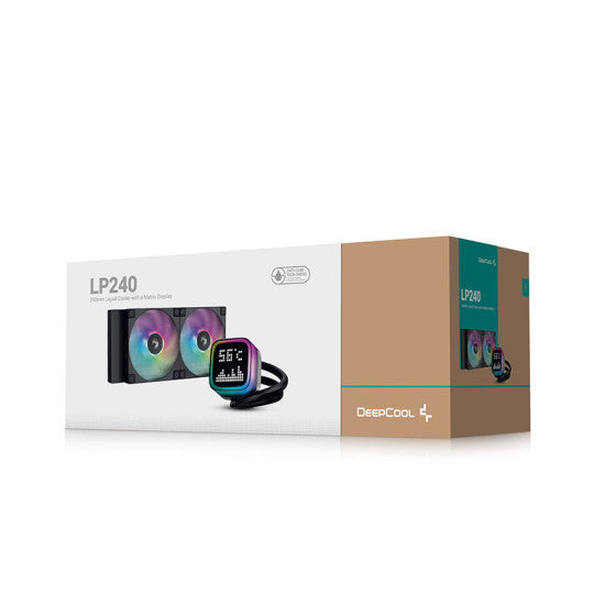 Deepcool LP240 ARGB 240mm CPU Liquid Cooler (R-LP240-BKMSNC-G-1) – TechCure India