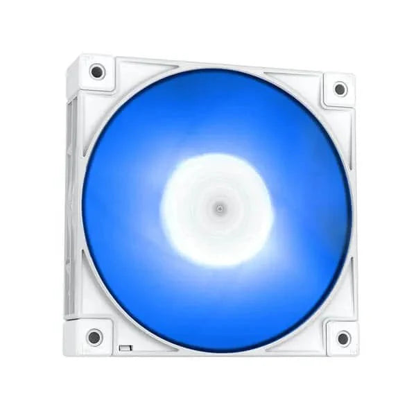DEEPCOOL FC120 1800RPM 120mm PWM RGB Cabinet Fan (White) (Triple Pack) - 3