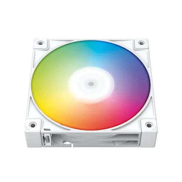 DEEPCOOL FC120 1800RPM 120mm PWM RGB Cabinet Fan (White) (Triple Pack) - 4