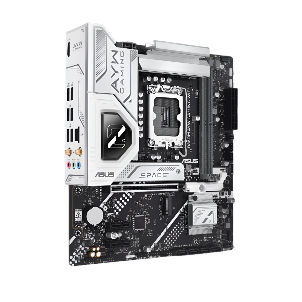 ASUS B860M AYW Gaming Wifi DDR5 Intel Motherboard - 4