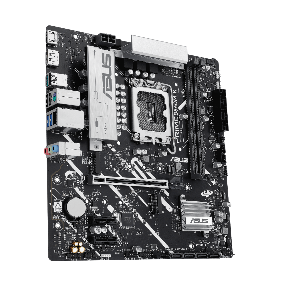 ASUS PRIME B860M-K CSM DDR5 Intel Motherboard – TechCure India