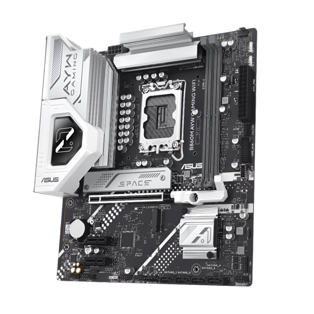 ASUS B860M AYW Gaming Wifi DDR5 Intel Motherboard - 3