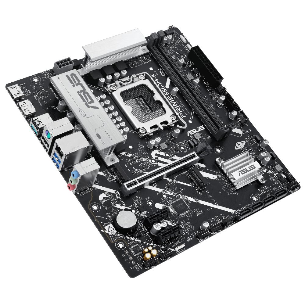 ASUS PRIME B860M-K CSM DDR5 Intel Motherboard – TechCure India