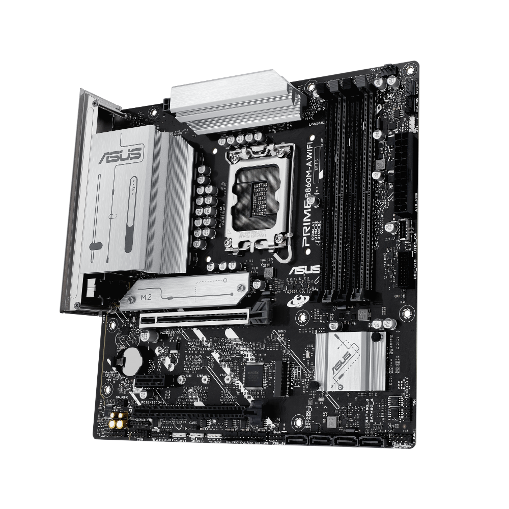 ASUS Prime B860M-A Wifi CSM DDR5 Intel Motherboard - 5