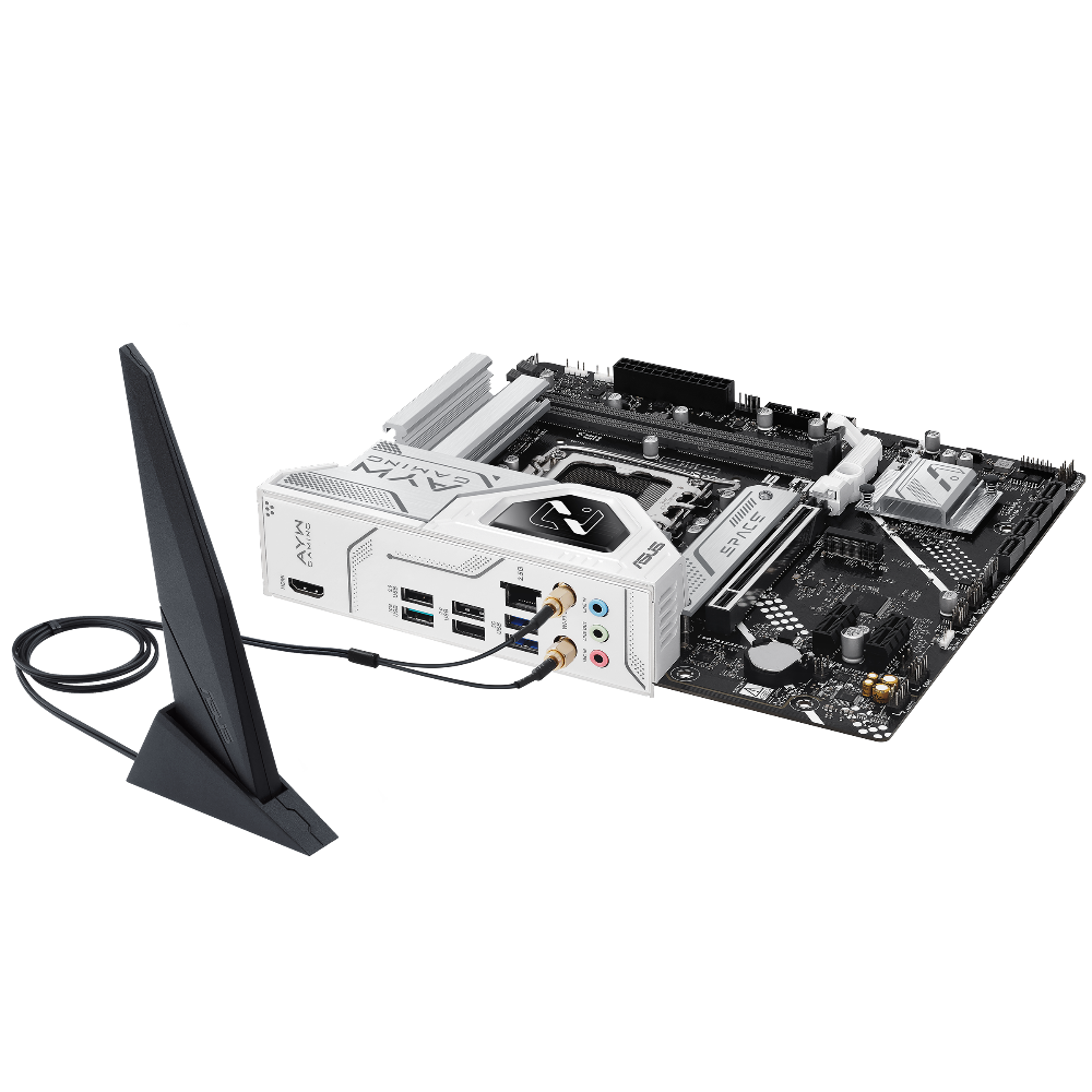 ASUS B860M AYW Gaming Wifi DDR5 Intel Motherboard - 5