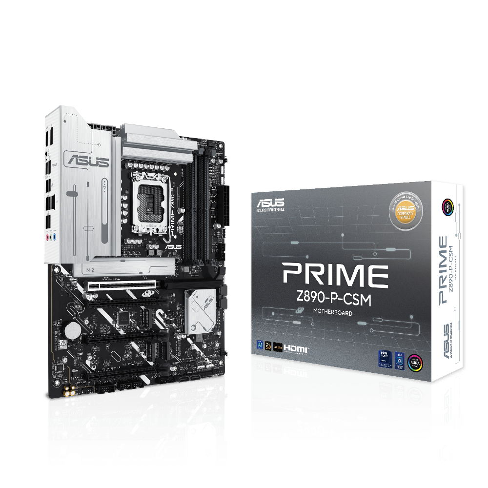 ASUS Prime Z890-P CSM DDR5 Intel Motherboard – TechCure India