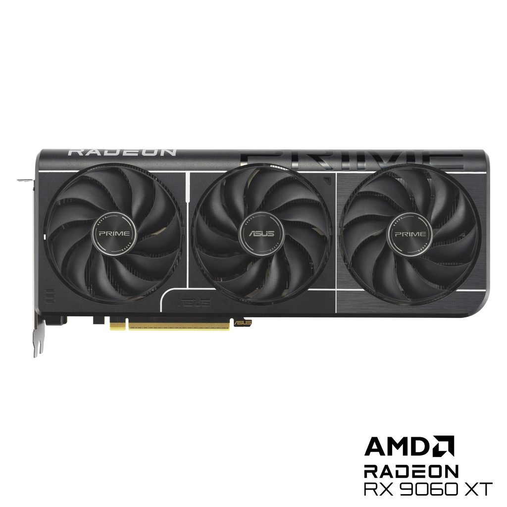 ASUS PRIME RX 9060 XT OC EDITION 16GB GDDR6 GRAPHICS CARD – TechCure India