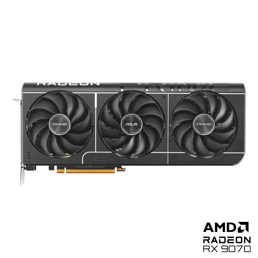ASUS PRIME Radeon RX 9070 OC Edition 16GB AMD Graphic Card - 2
