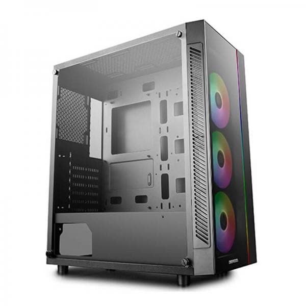 DEEPCOOL Matrexx 55 ATX 3F ARGB Mid Tower Cabinet (Black) - 2