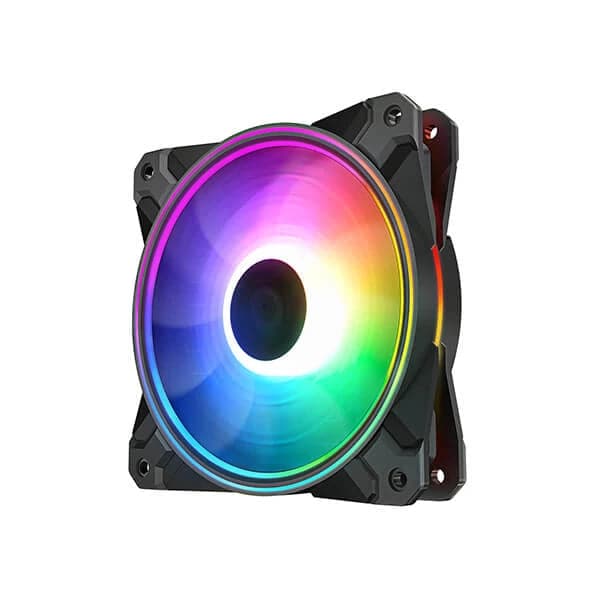 DEEPCOOL CF120 Plus 120mm ARGB Cabinet Fan (Black) ( Triple Pack ) - 3