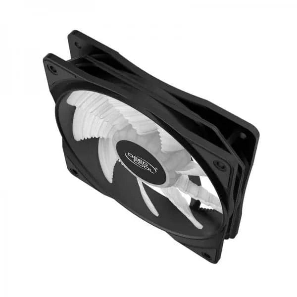 DEEPCOOL RF120 120mm Red RGB Cabinet Fan (Black) (Single Pack) - 2