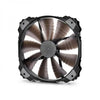 DEEPCOOL XFan 200 RED 200mm LED RGB Cabinet Fan (Black) (Single Pack) - 2