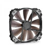 DEEPCOOL XFan 200 RED 200mm LED RGB Cabinet Fan (Black) (Single Pack) - 3