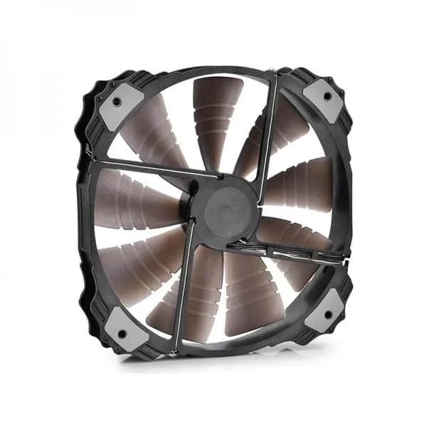 DEEPCOOL XFan 200 RED 200mm LED RGB Cabinet Fan (Black) (Single Pack) - 3