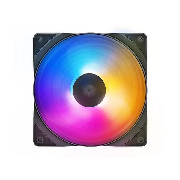DEEPCOOL RF120 FS 120mm RGB Cabinet Fan (Black) (Triple Pack) - 2